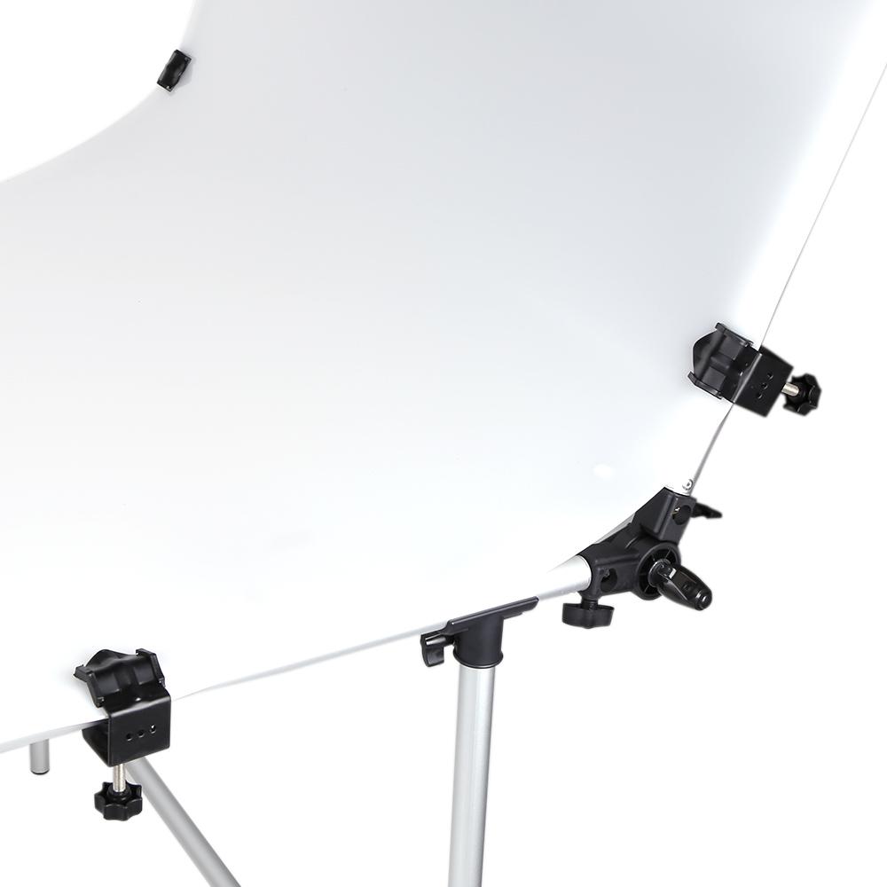 Photo Studio Photography 100 * 200cm Shooting Table for Still Life Product Shooting Aluminum Alloy Frame