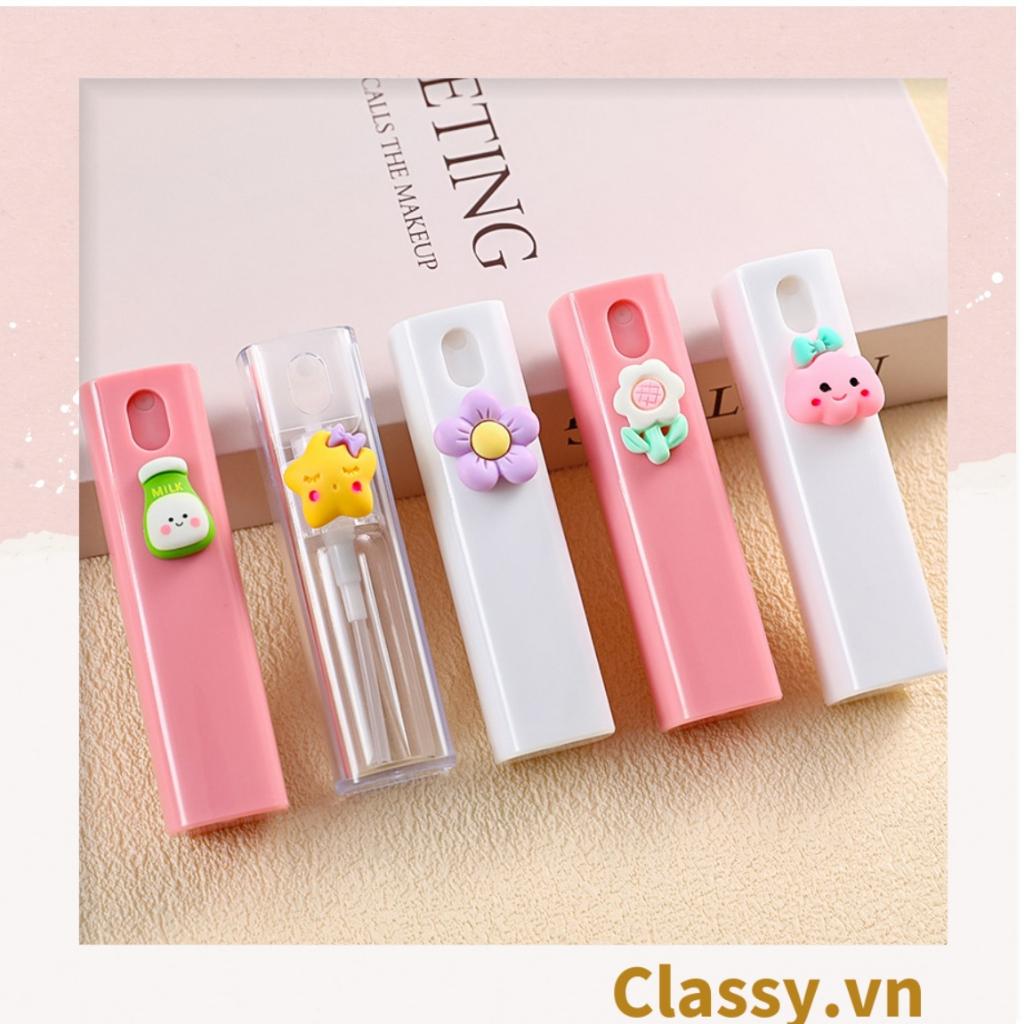 Bình xịt dạng phun sương 10ml, chiết mỹ phẩm nhỏ gọn mang theo bên người Classy PK1411