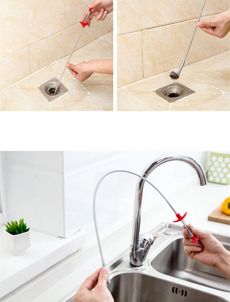 Hệ thống thoát nước làm sạch công cụ phòng tắm tóc cống lọc bụi chống chặn công cụ