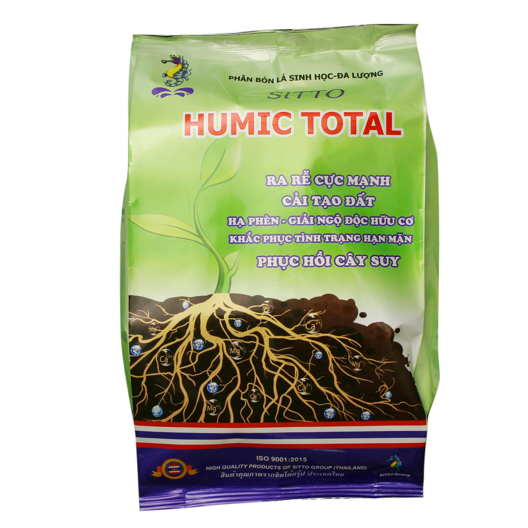 Phân bón lá sinh học đa lượng gói 1kg  SITTO HUMIC TOTAL