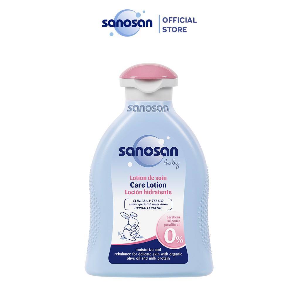 Combo Sữa tắm gội Baby 500ml + Sữa dưỡng thể Baby 200ml Sanosan