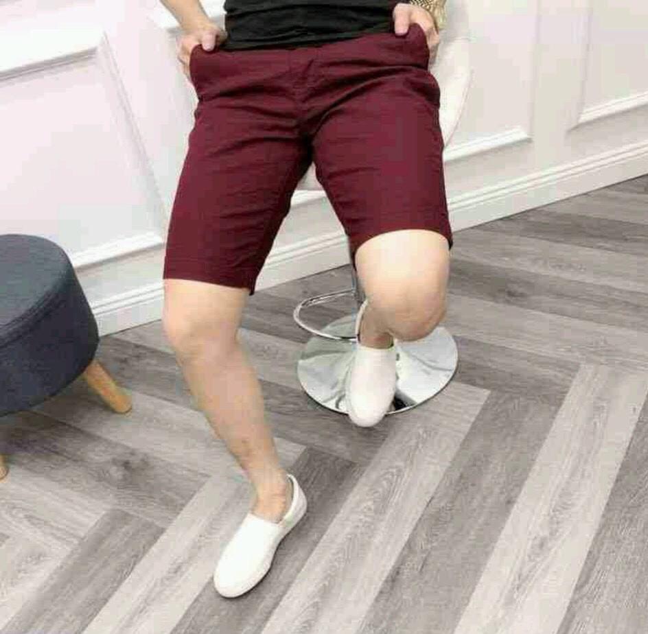 QUẦN SHORT ÂU NAM - Đỏ - 30