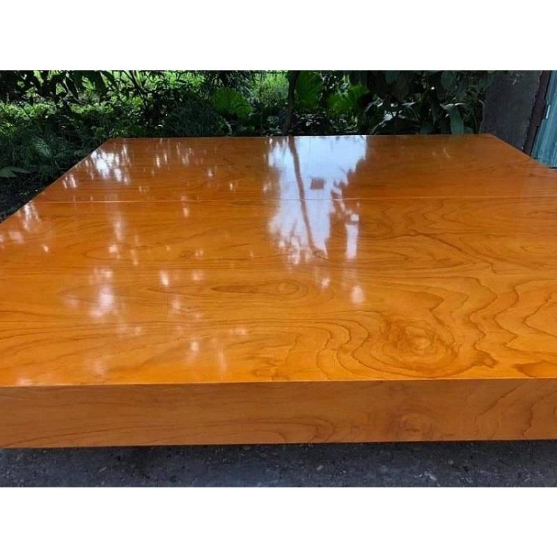 Phản chiếu ngựa 2 tấm vernia gỗ gõ