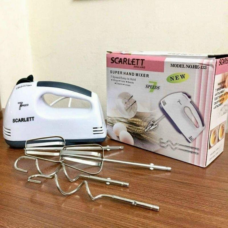 Máy đánh trứng, máy trộn bột, tạo bọt 7 tốc độ 260w