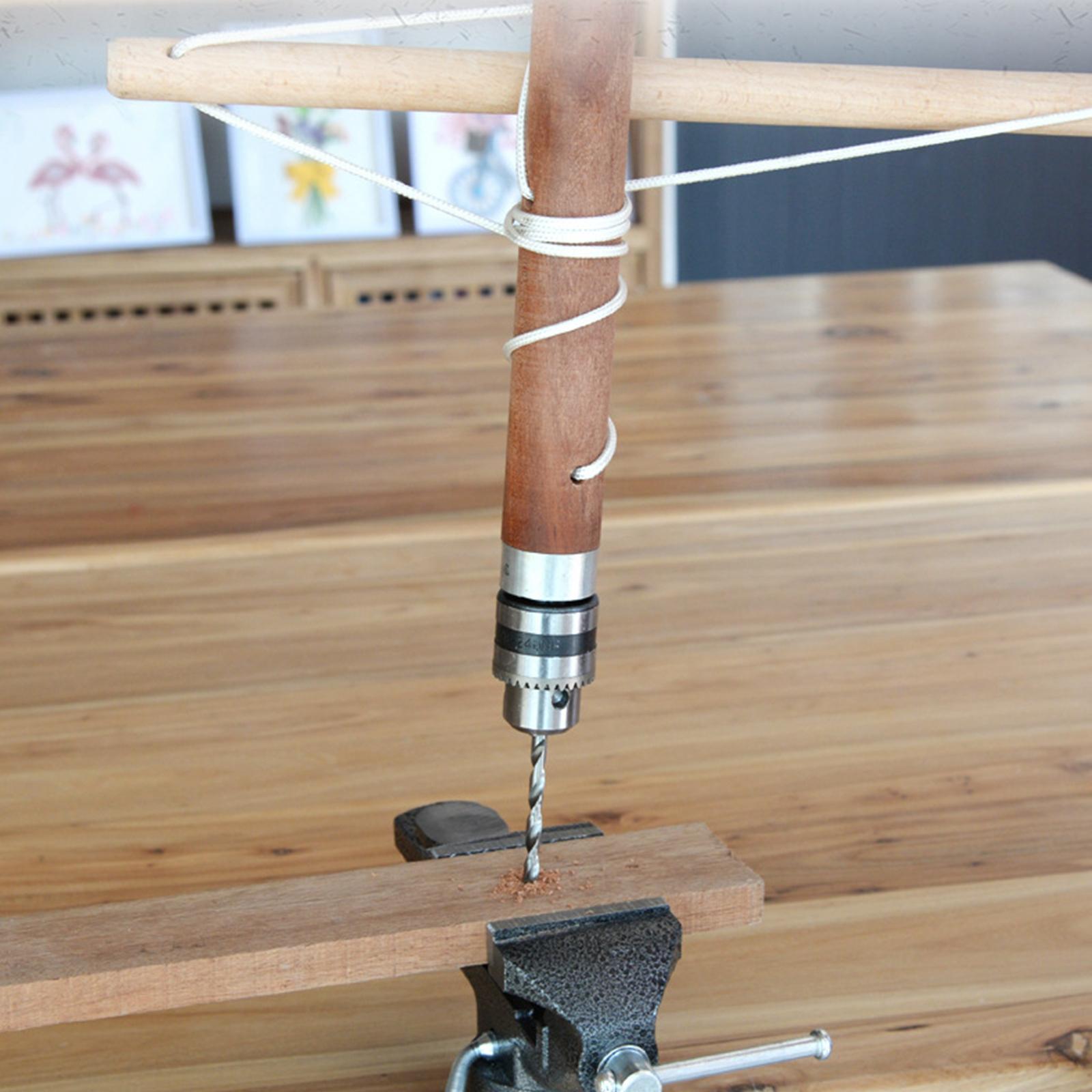 Traditional Hand Drill Gimlet Manual Drill Hand Auger Carbon Steel Drill Bit Woodworking