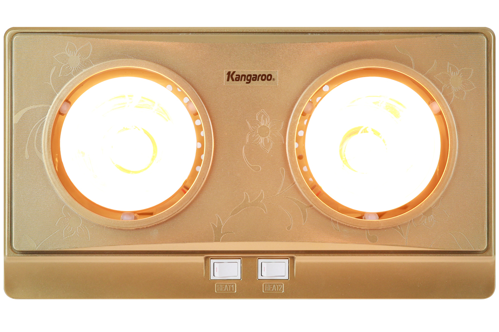 Đèn Sưởi Phòng Tắm Kangaroo KG247N - 2 Bóng - Hàng chính hãng