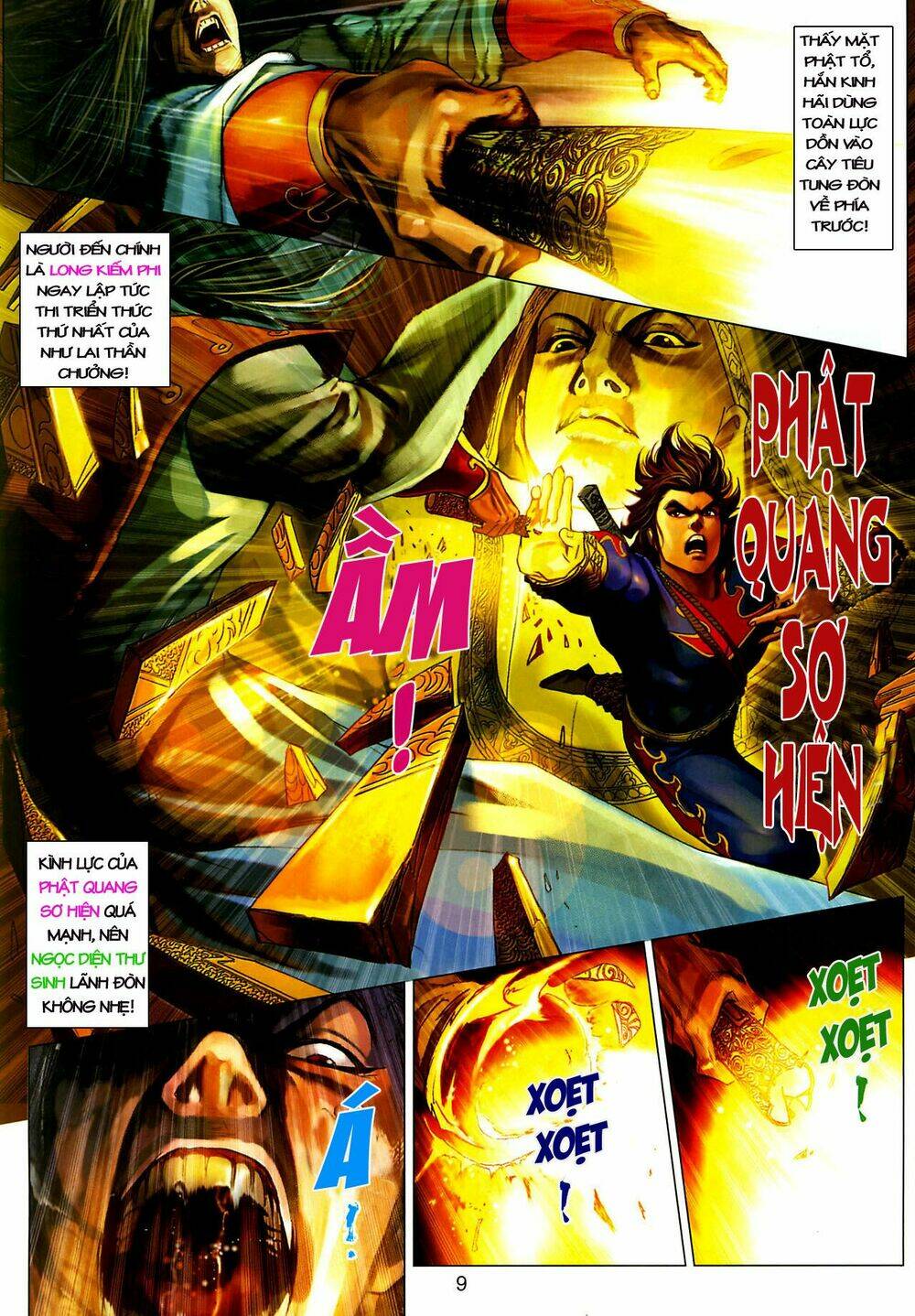 thần chưởng long kiếm phi chapter 8 9