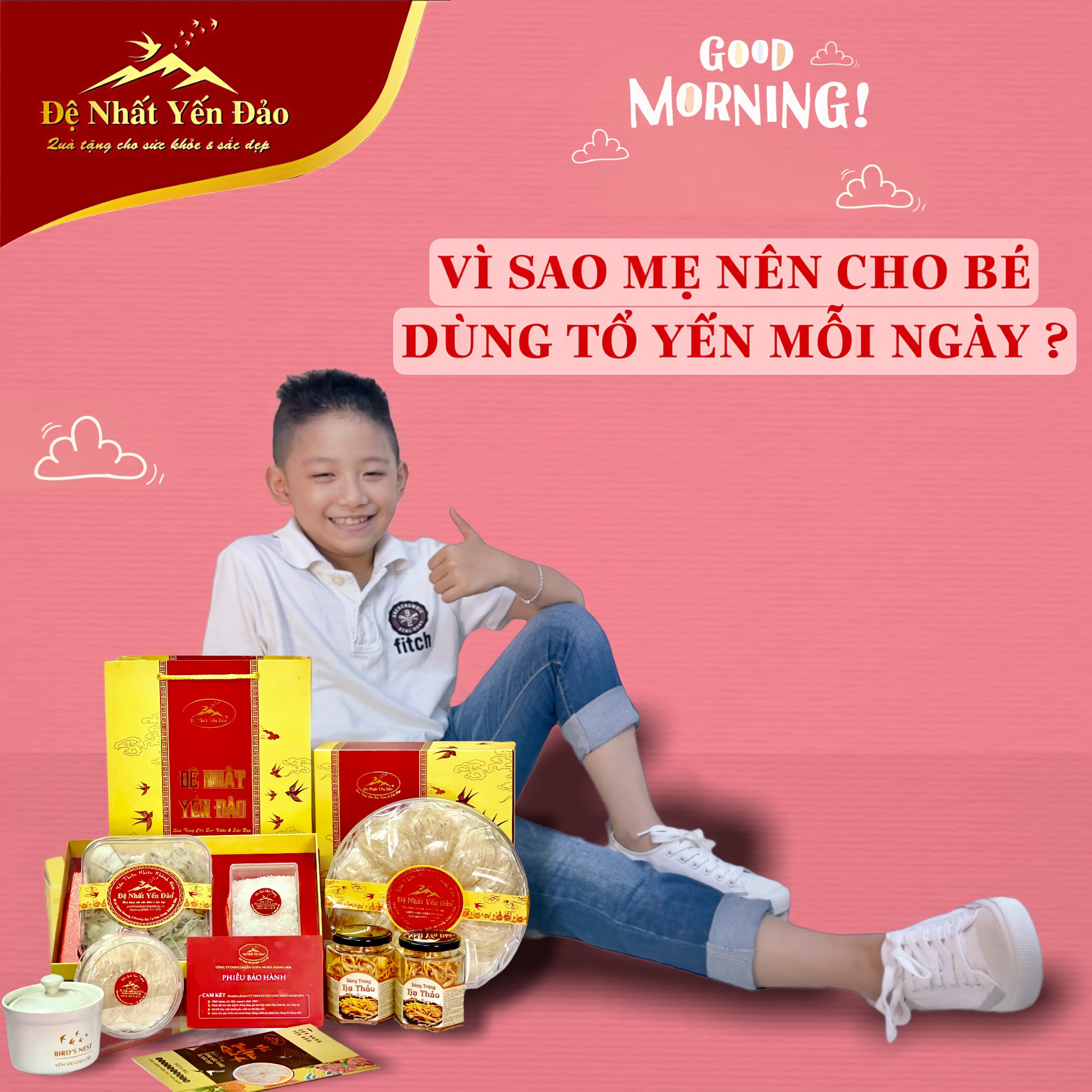 Combo Đệ Nhất Yến Đảo 2 - Yến Sợi Cao Cấp (hộp 100g) + Nấm Đông Trùng Hạ Thảo (lọ 10g) - Bồi Bổ Sức Khỏe - Tăng Cường Đề Kháng - Phục Hồi Nhanh Sau Thai Kỳ - Hỗ Trợ Sinh Lý Nam Nử