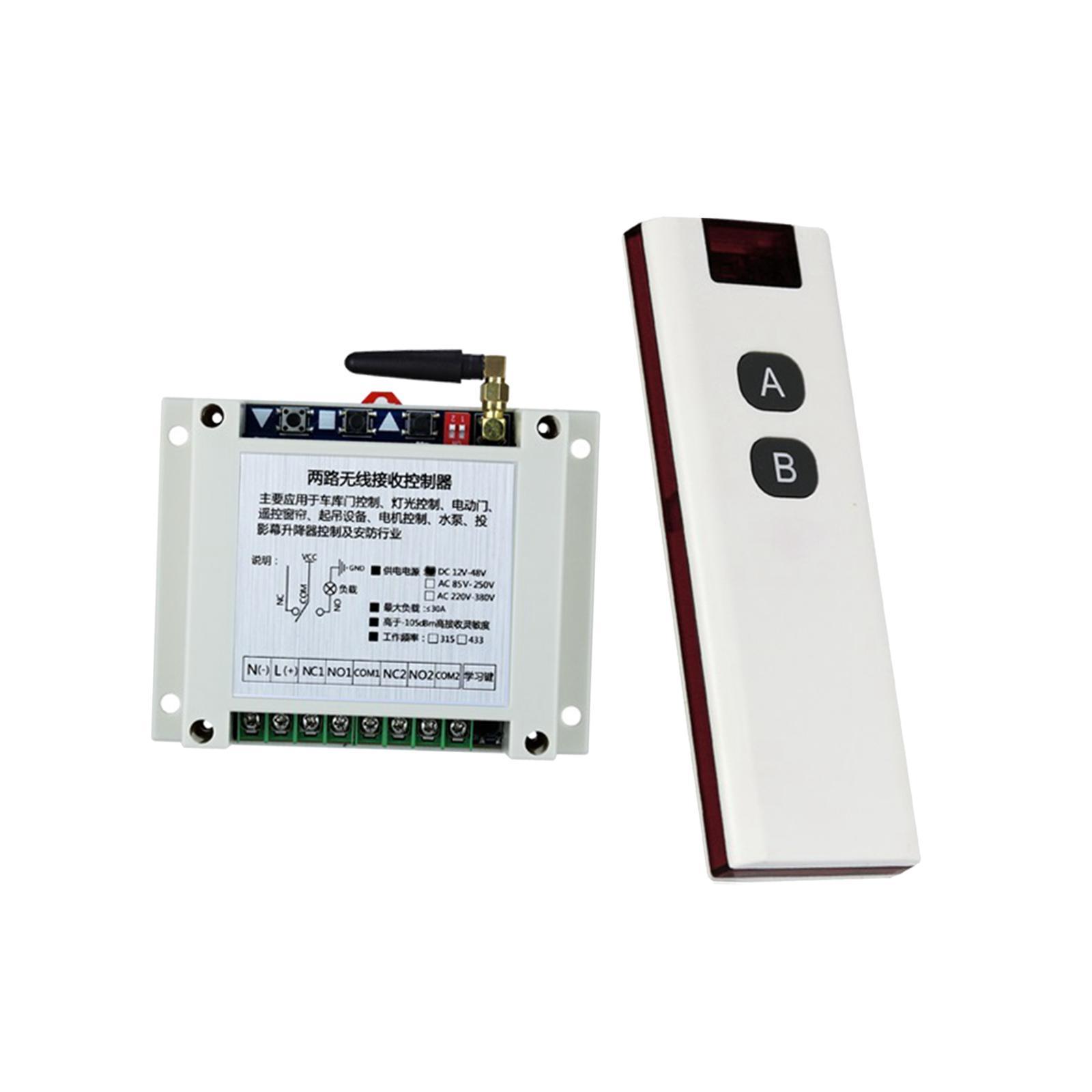 Water Pump Remote Control Switch with Receiver Remote Switch Multifunctional