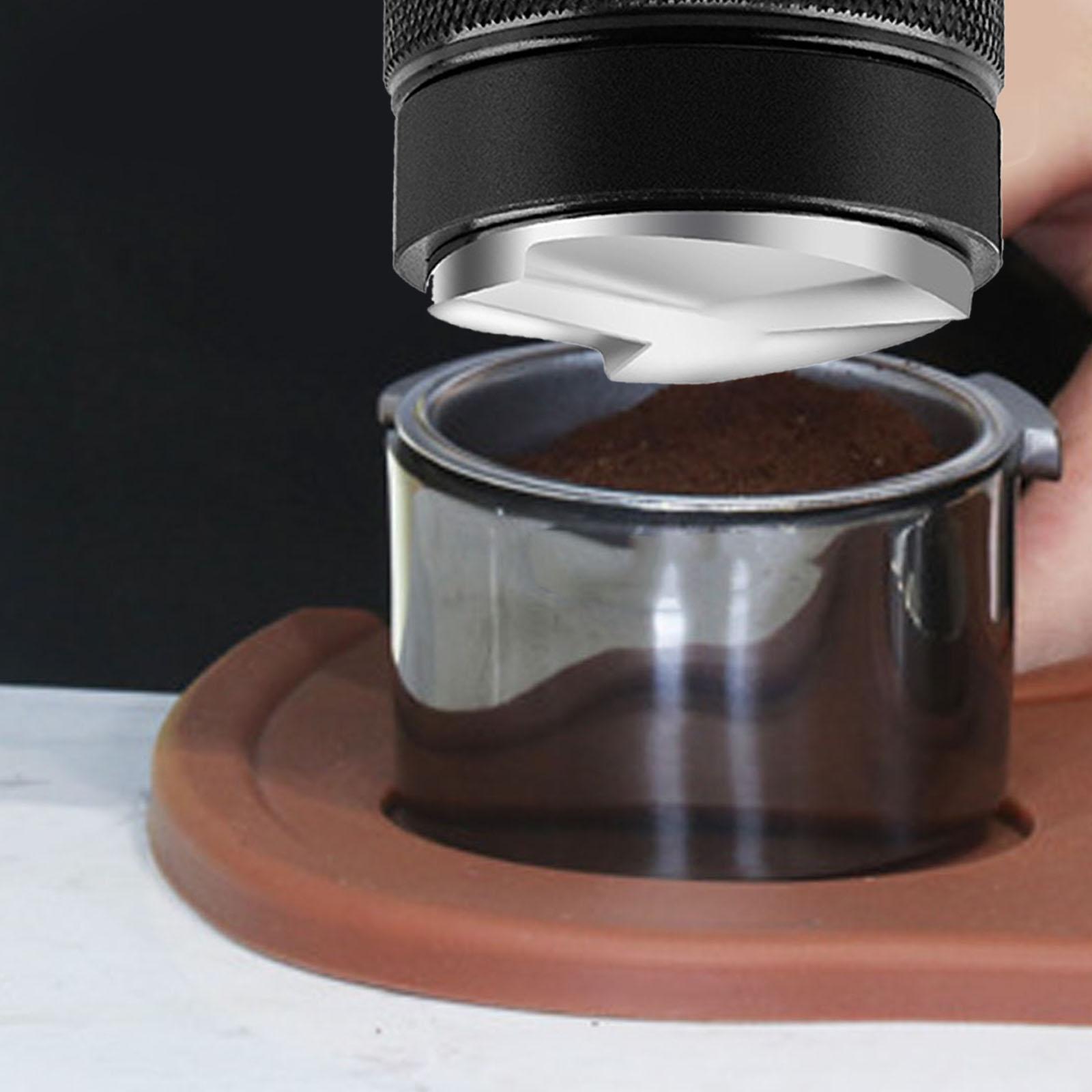 Zinc Alloy Professional Coffee Distributor Leveler Tool Powder Distributor Loosely Distributed Avoid Agglomeration Espresso Distribution Hand Tampers