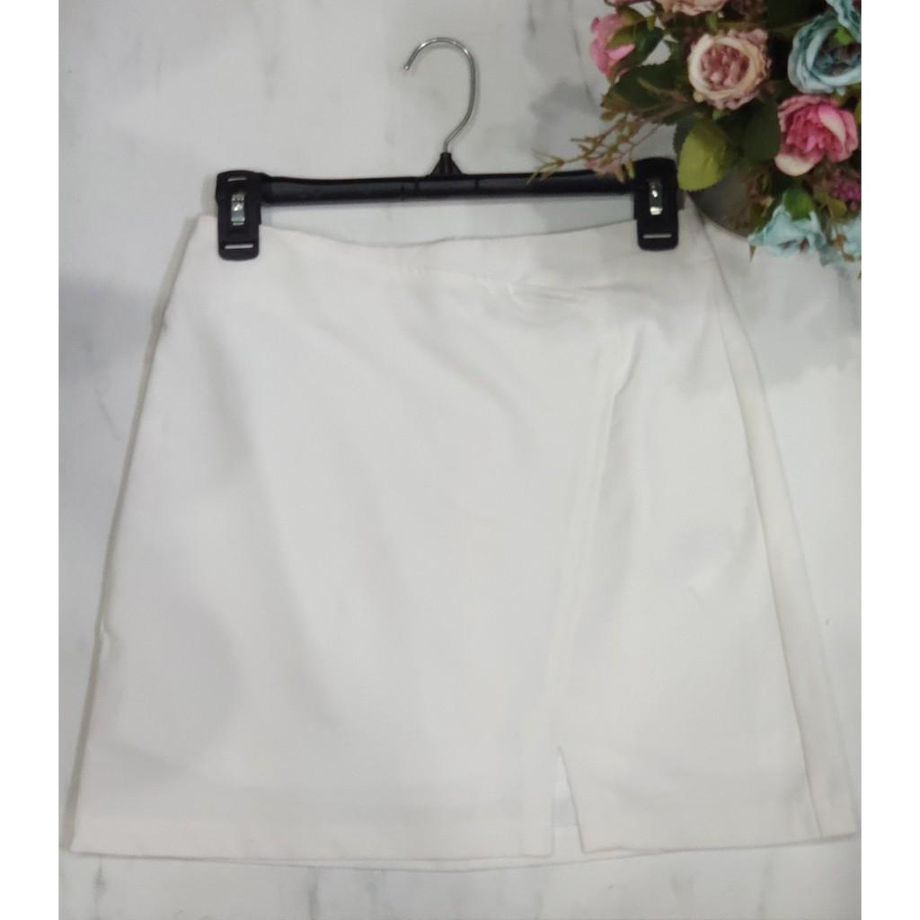 CHÂN VÁY CHỮ A 2 LỚP XK