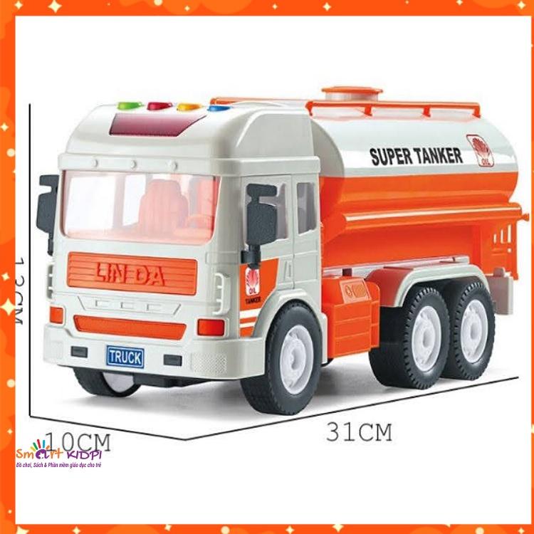 Bộ đồ chơi ô tô mô hình các loại xe xây dựng: máy xúc, xe tải, cần cẩu... cho trẻ em, đồ chơi cho bé thoả sức sáng tạo