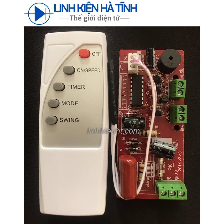 Mạch điều khiển quạt mạch quạt bo quạt đa năng thay thế quạt điều hòa quạt treo tường