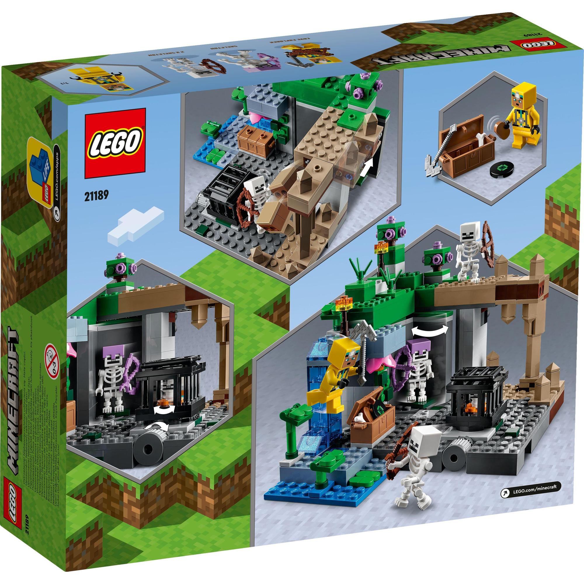 LEGO Minecraft 21189 Hầm Ngục Skeleton (364 chi tiết)