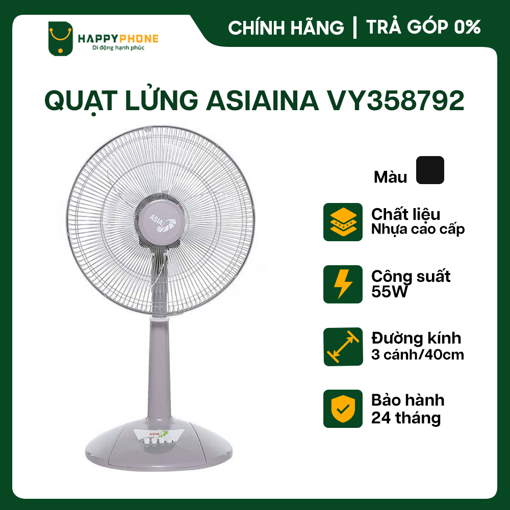 Quạt Lửng Asia 55W VY358192/ VY358792 - Hàng Chính Hãng