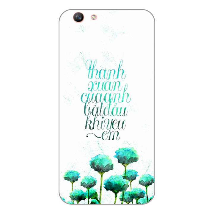 Ốp lưng dẻo cho Oppo F1s _Thanh Xuân