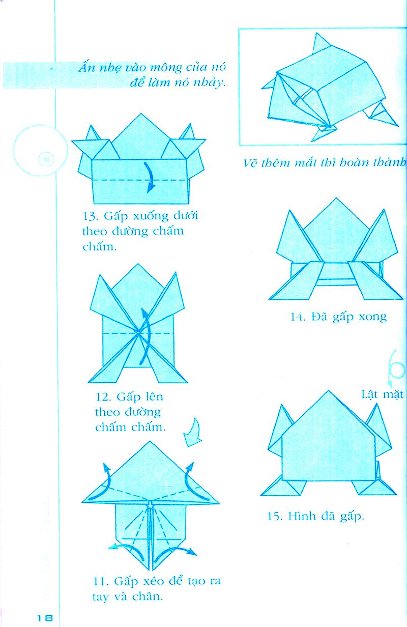 Sách Trẻ Em Khéo Tay Gấp Hình - Tập 2 (Tái Bản)