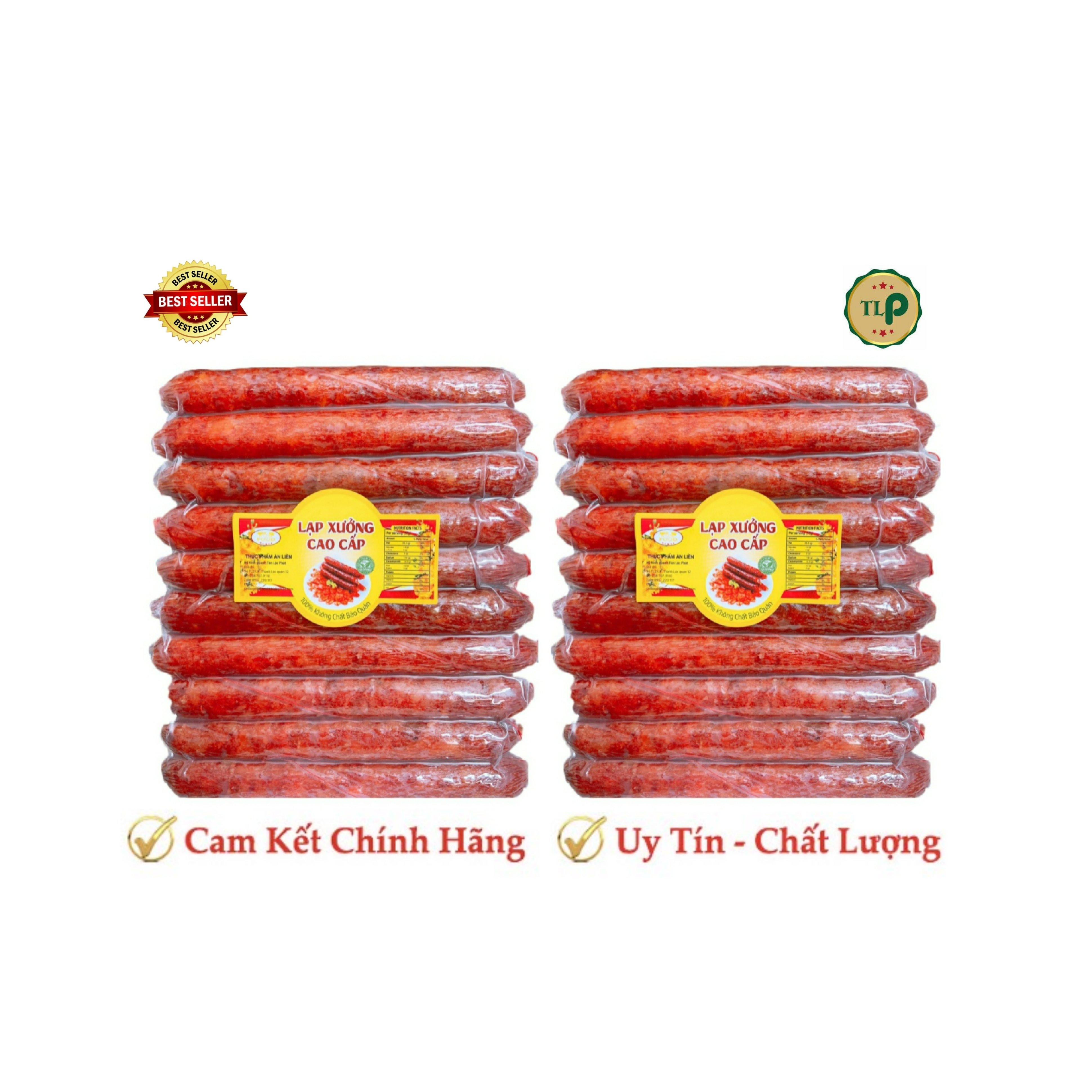 LẠP XƯỞNG TÔM COMBO 1KG - MỖI BỊCH 500G