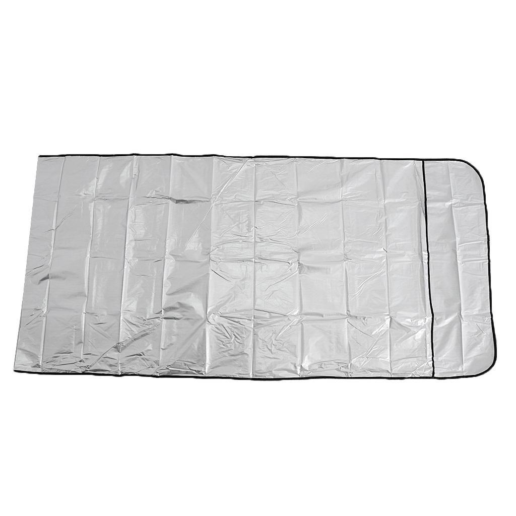 7.2 x 3.4ft Camping Outdoor Emergency Sleeping Bag Bivvy Blanket - Lightweight Waterproof Thermal Insulation