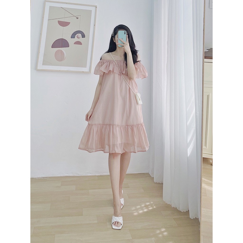 YU CHERRY | Đầm Flying Organ Dress YD142