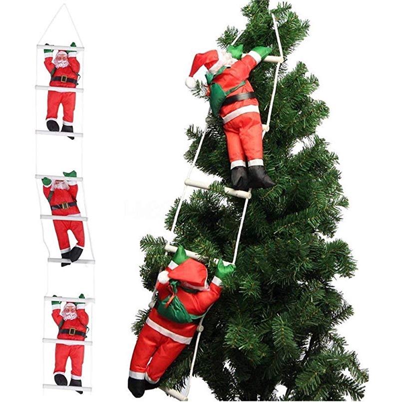 Phụ kiện trang trí giáng sinh hình ông già Noel & người tuyết & cây thông