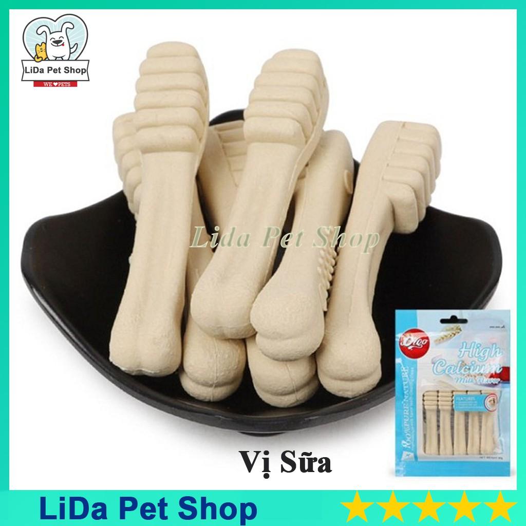 Đồ Ăn Vặt Xương Gặm Sạch Răng Cho Chó Orgo túi 90g - Xương Gặm Cho Chó, Bánh Thưởng Cho Chó