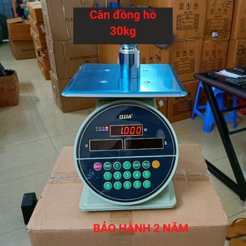 Cân đồng hồ điện tử tính tiền QUA - Q1 ( 30kg ) hiển thị 2 mặt ( bảo hành 24 tháng )