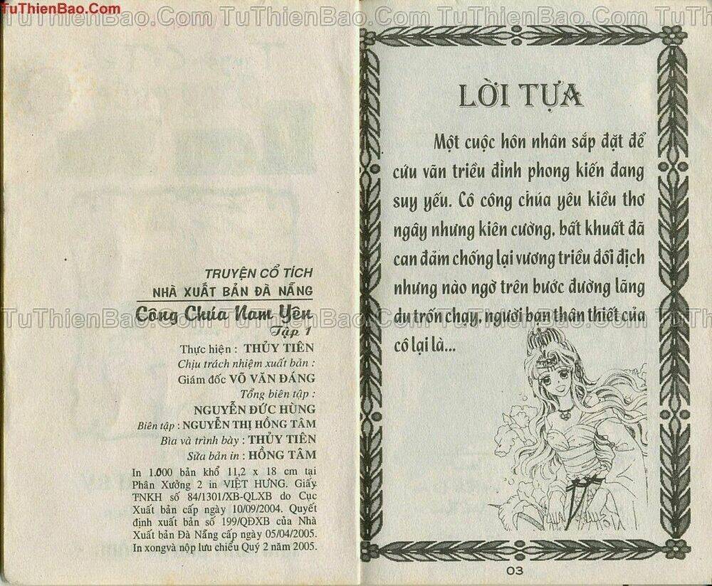 công chúa nam yên chapter 1 2