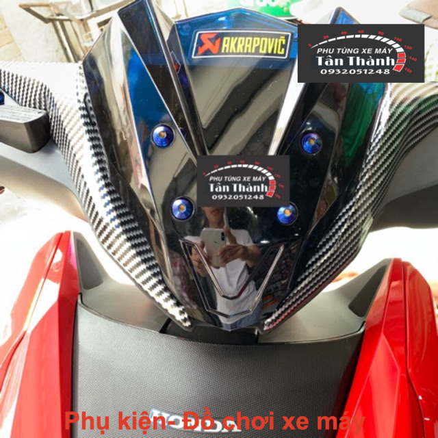 Mão dành cho Winner X kèm 4 ốc xanh titan