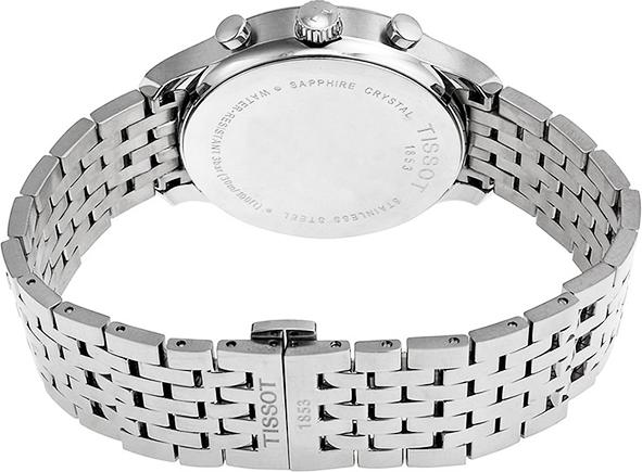 Đồng Hồ Nam Dây Thép Không Gỉ Tissot T063.639.11.067.00 (42mm) - Đen