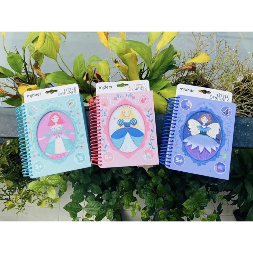 Đồ chơi cho bé gái thiết kế thời trang DIY Mideer Little Designer