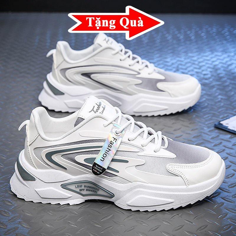 Giày Thể Thao Nam Mẫu Mới , Giày Sneaker Nam Tăng Chiều Cao 5cm - Phong Cách Trẻ Trung