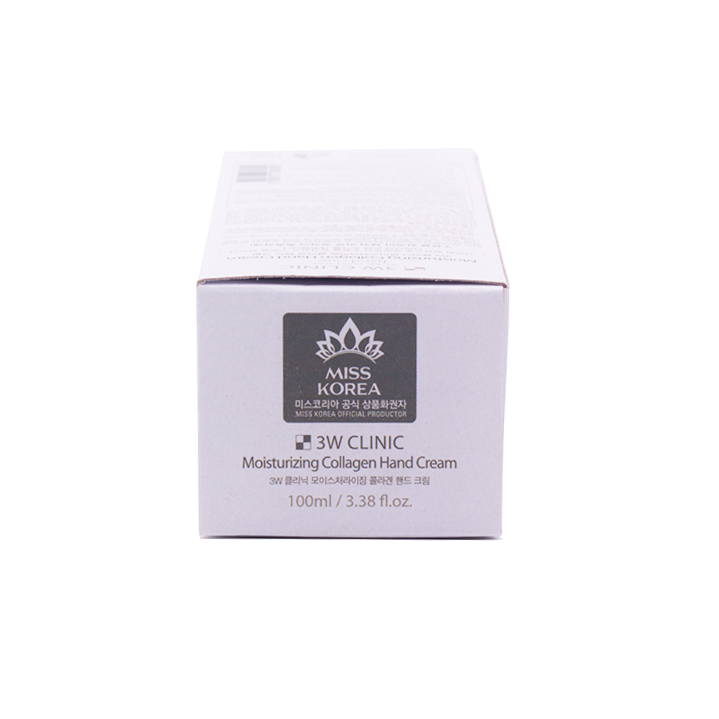 Kem dưỡng da tay Collagen Hàn Quốc cao cấp 3W Clinic Collagen Hand Cream (100ml) – Hàng chính hãng