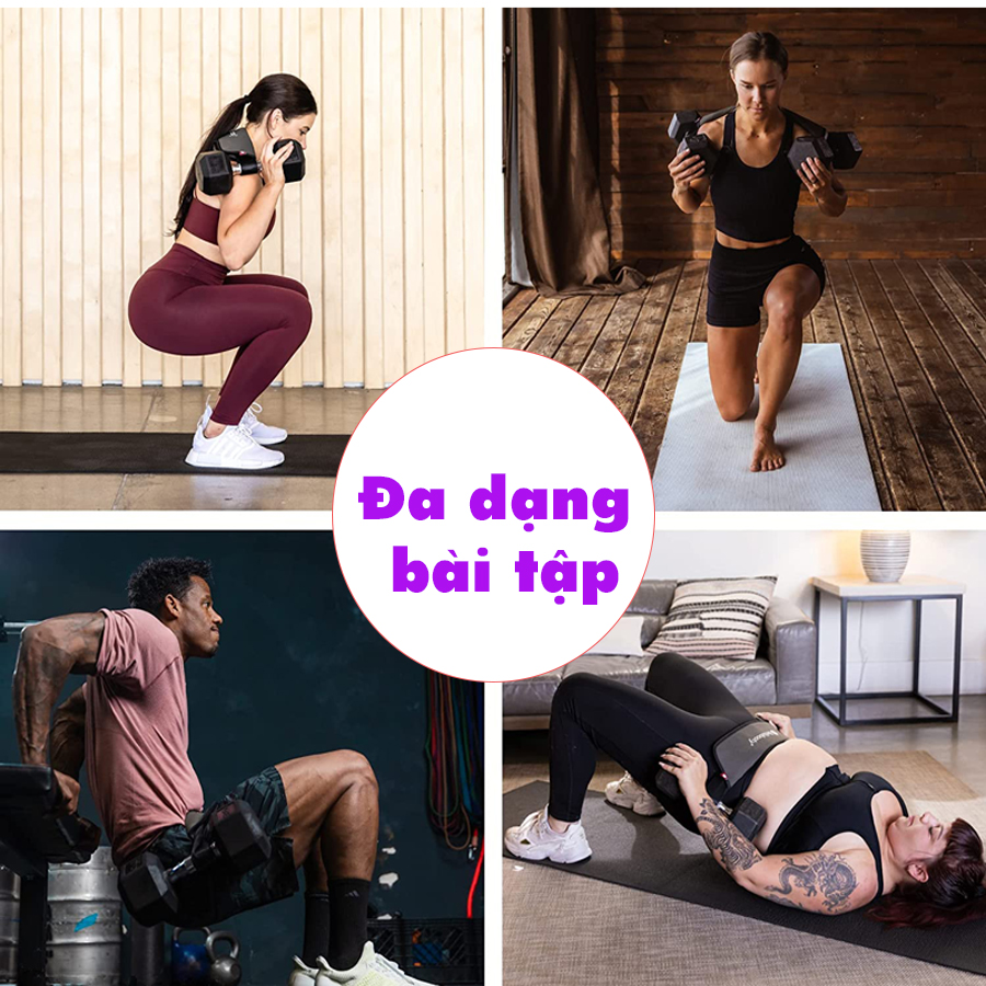 Đai Treo Tạ Đơn Hỗ Trợ Tập Mông Hip Thrust