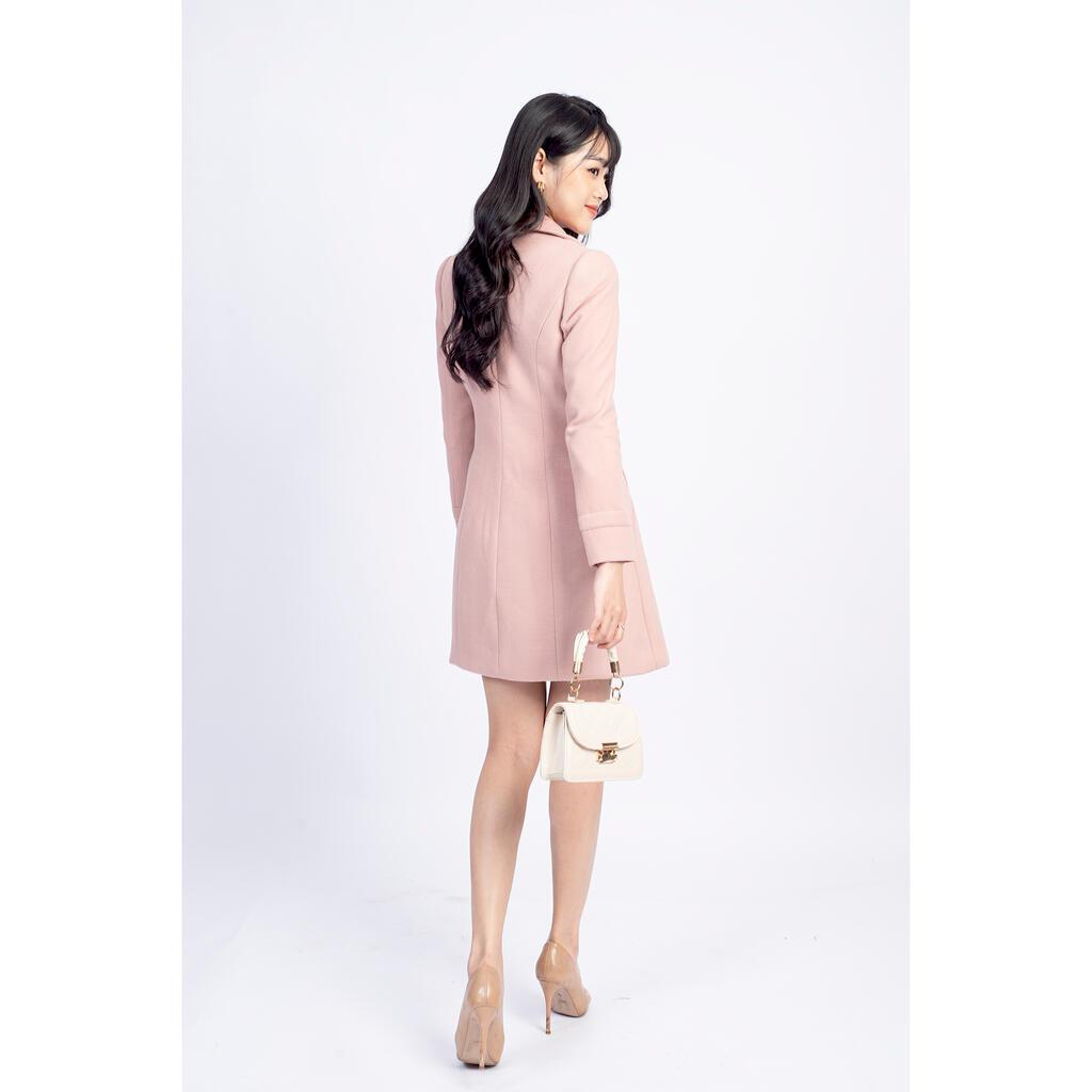 Măng tô dạ, túi chéo MMOutfit M-MT060721011