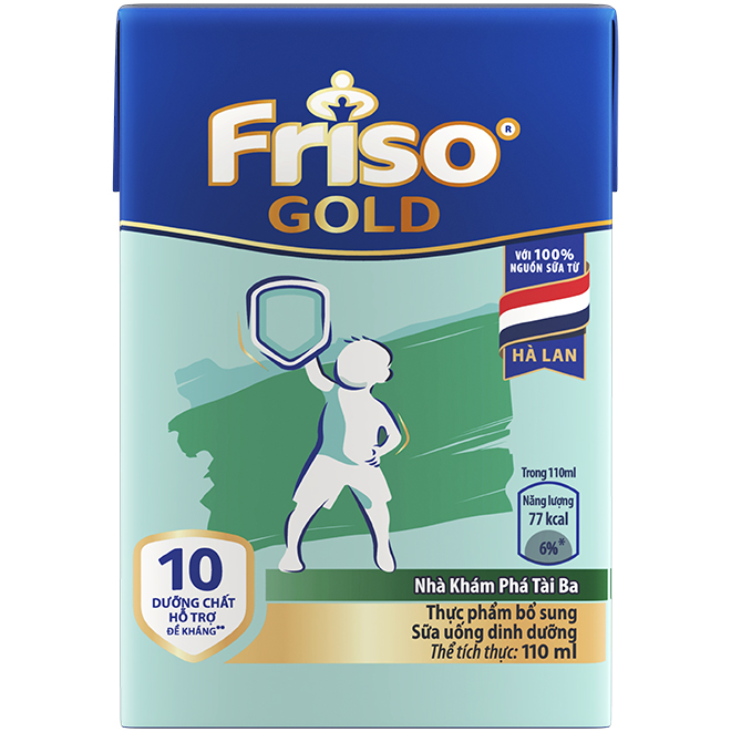 Thùng 48 Hộp Sữa Bột Pha Sẵn Friso Gold Rtd Vani (48 Hộp X 110ml)