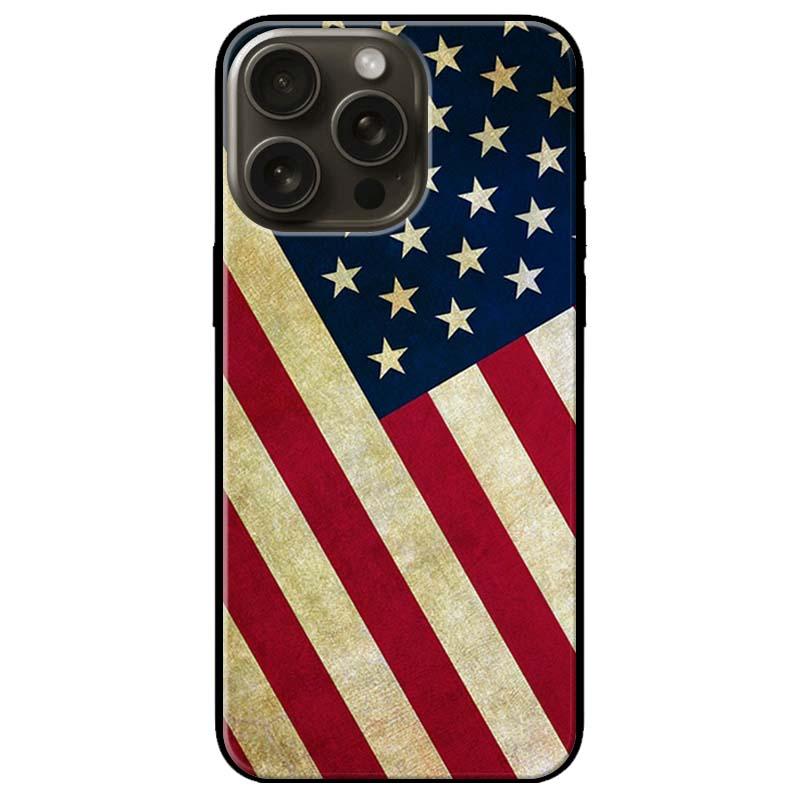 Ốp lưng dành cho Iphone 15 - Iphone 15 Plus - Iphone 15 Pro - Iphone 15 Pro Max - Cờ Sao - Hàng Chính Hãng