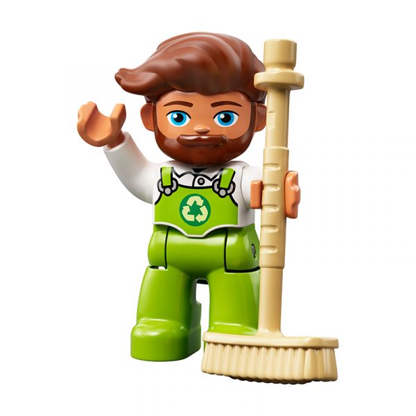 BỘ LẮP RÁP LEGO DUPLO 10945 XE TẢI ĐỔ RÁC