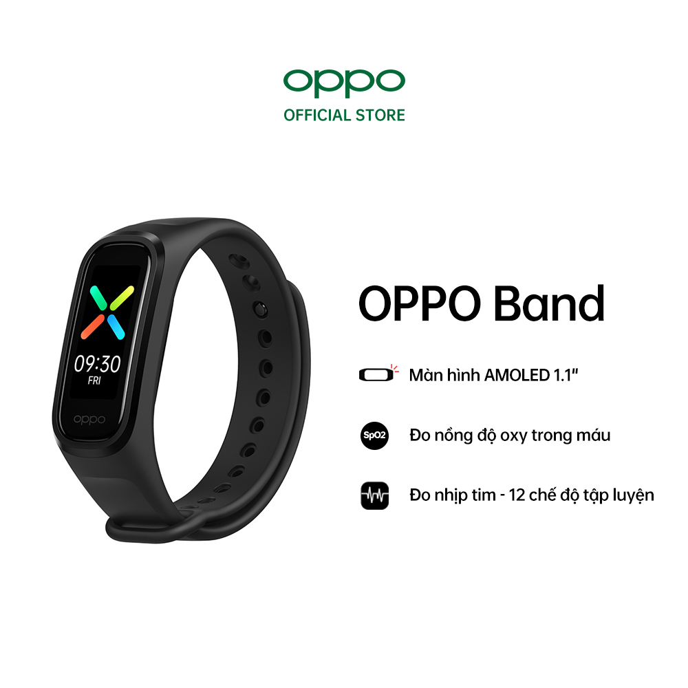 Combo Sản Phẩm OPPO (Đồng Hồ OPPO Band + Tai Nghe OPPO Enco Buds) - Hàng Chính Hãng