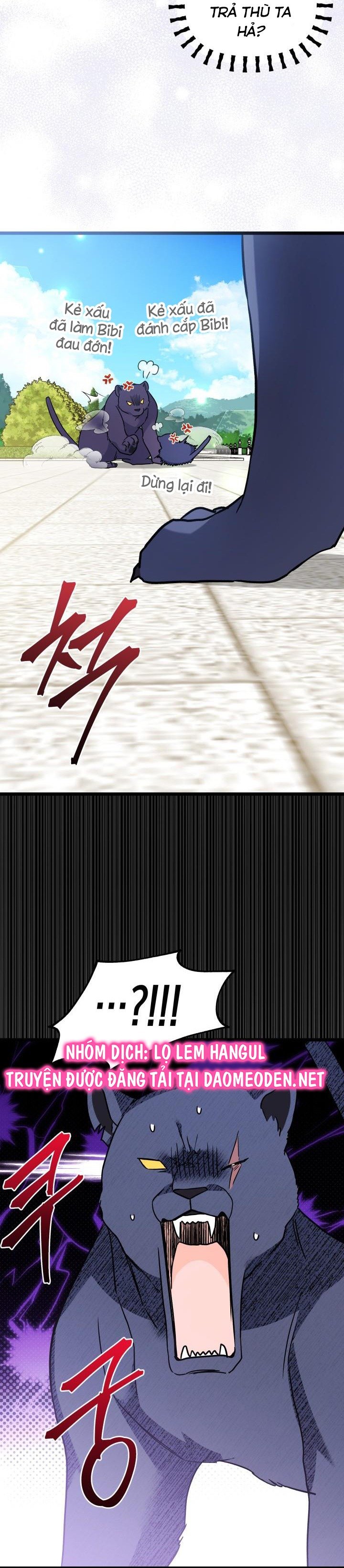 mối liên kết giữa báo đen và bé thỏ chapter 160 15