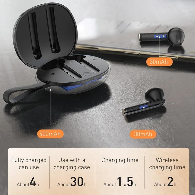 Tai nghe True Wireless Baseus Encok W05- hàng chính hãng.