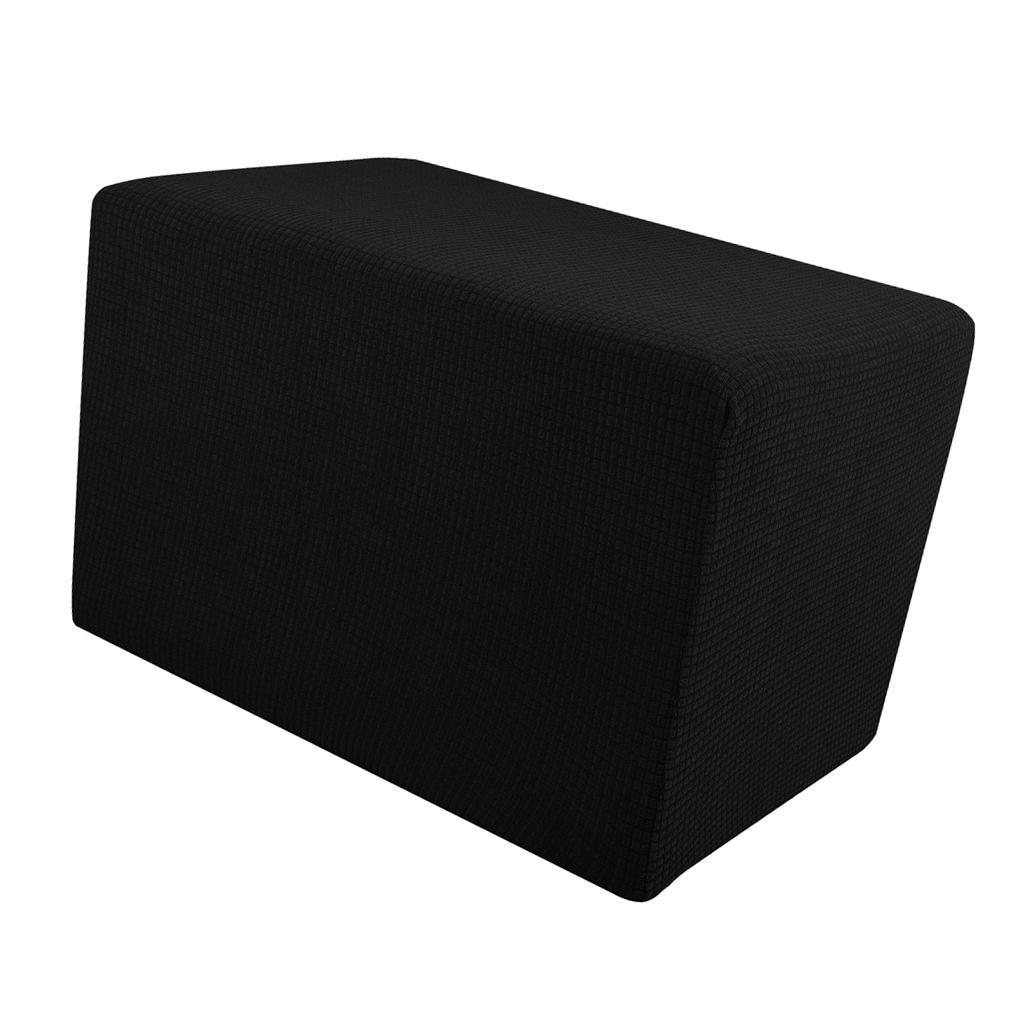 Stretch Ottoman Pouf Cover Footrest Stool Slipcover Protector