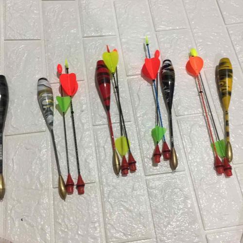 Phao câu cá phao lục chân đồng bầu 30