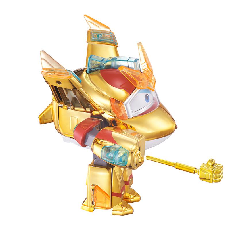 Đồ Chơi SUPERWINGS Robot Biến Hình Cao Cấp Cỡ Lớn Có Đèn Và Âm Thanh - Golden YW750931