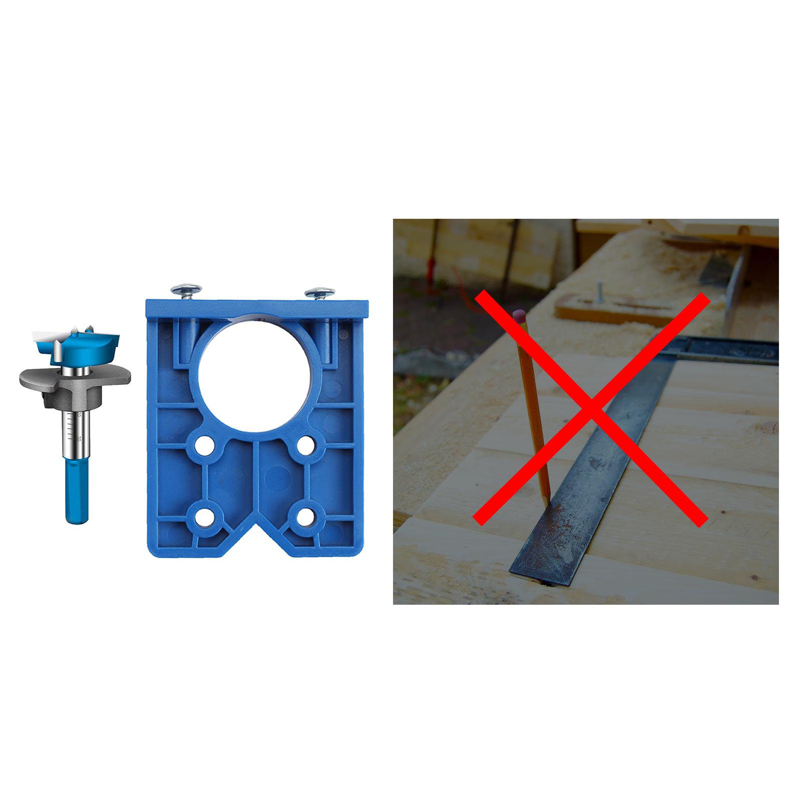 35mm Hinge  Drilling Wood  Drill  Guide Cabinet Door Tool