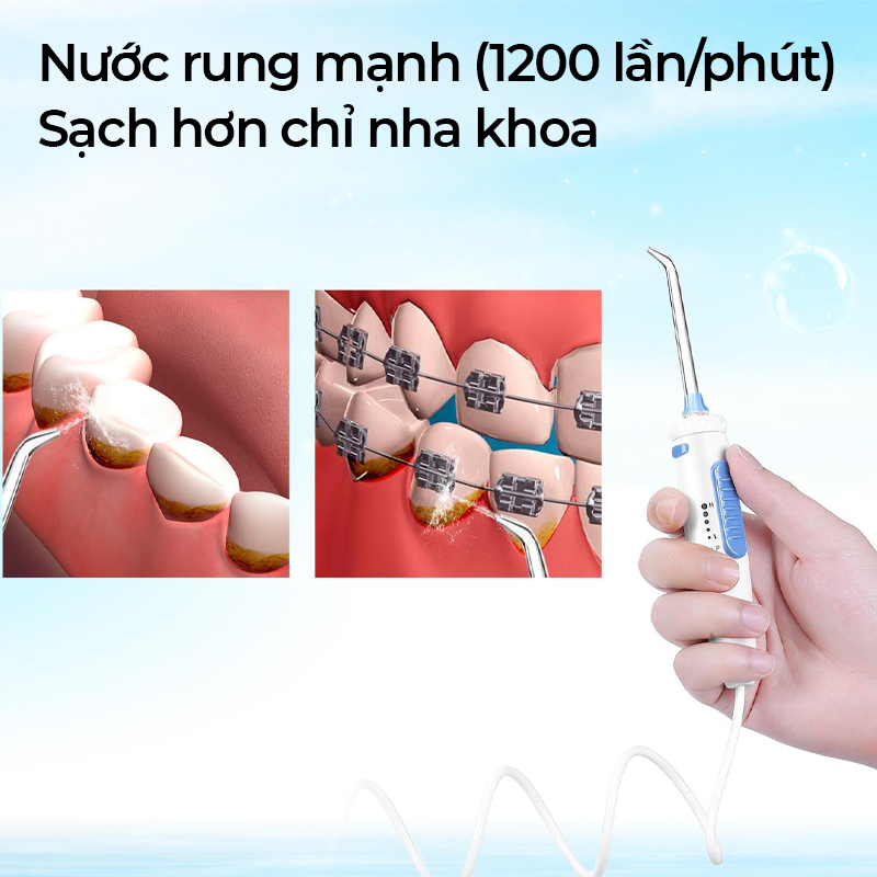 Máy tăm nước gia đình H2ofloss HF-9 - Hàng chính hãng