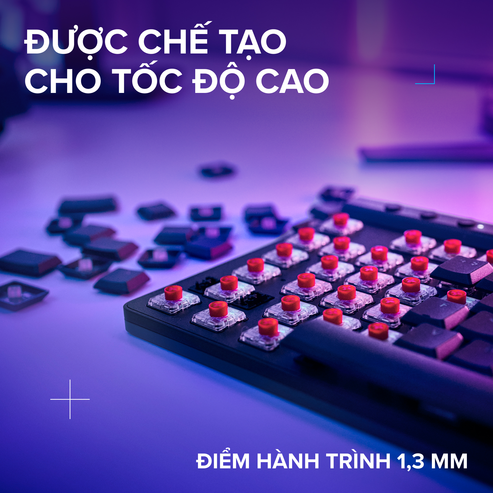 Bàn Phím Gaming Không Dây Logitech G515 LightSpeed TKL - Hàng Chính Hãng