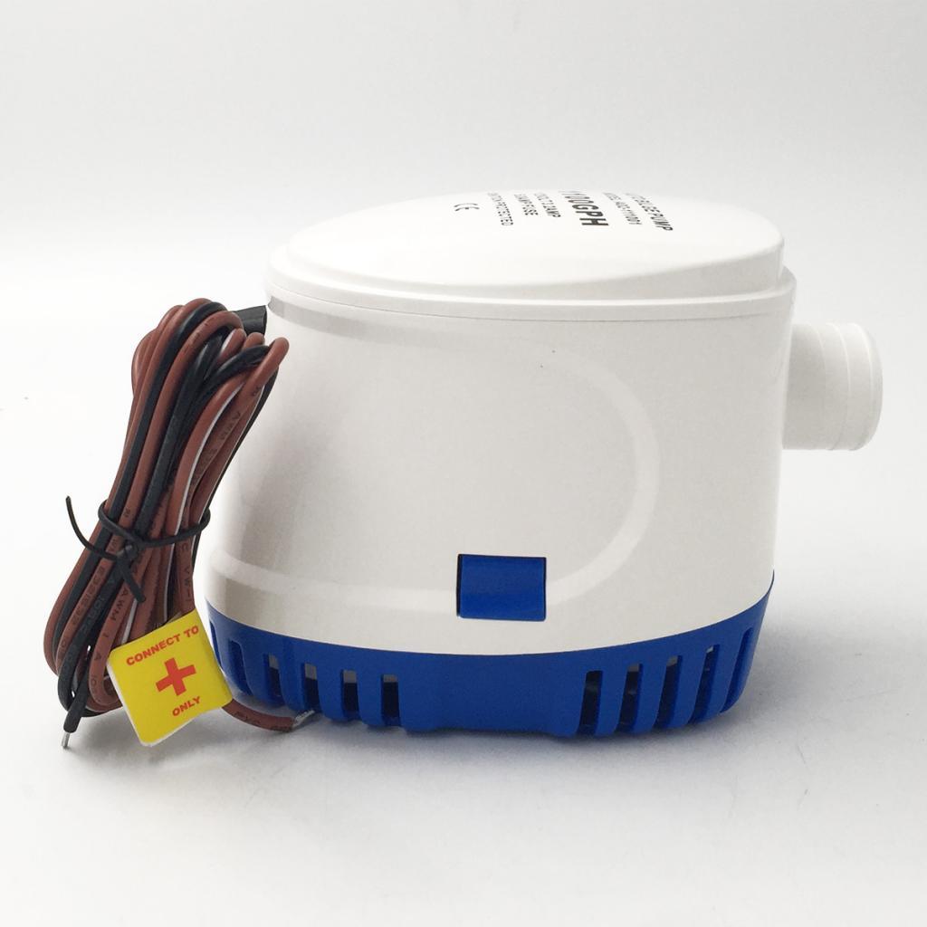 12V 1100GPH Boat Marine Submersible Auto Bilge Water Pump Float Switch
