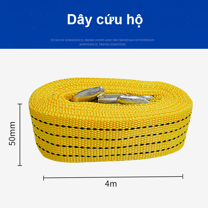 Bộ cứu hộ khẩn cấp 9 trong 1 dùng ô tô, xe máy khẩn cấp Goodyear 3049 thiết kế túi đựng nhỏ gọn, đầy đủ- Hàng chính hãng