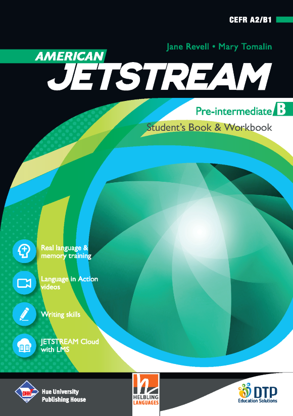 [Nhập 1212B15K giảm 15K đơn 199K] American Jetstream Pre-Intermediate B Student's book & Workbook ( không kèm CD)